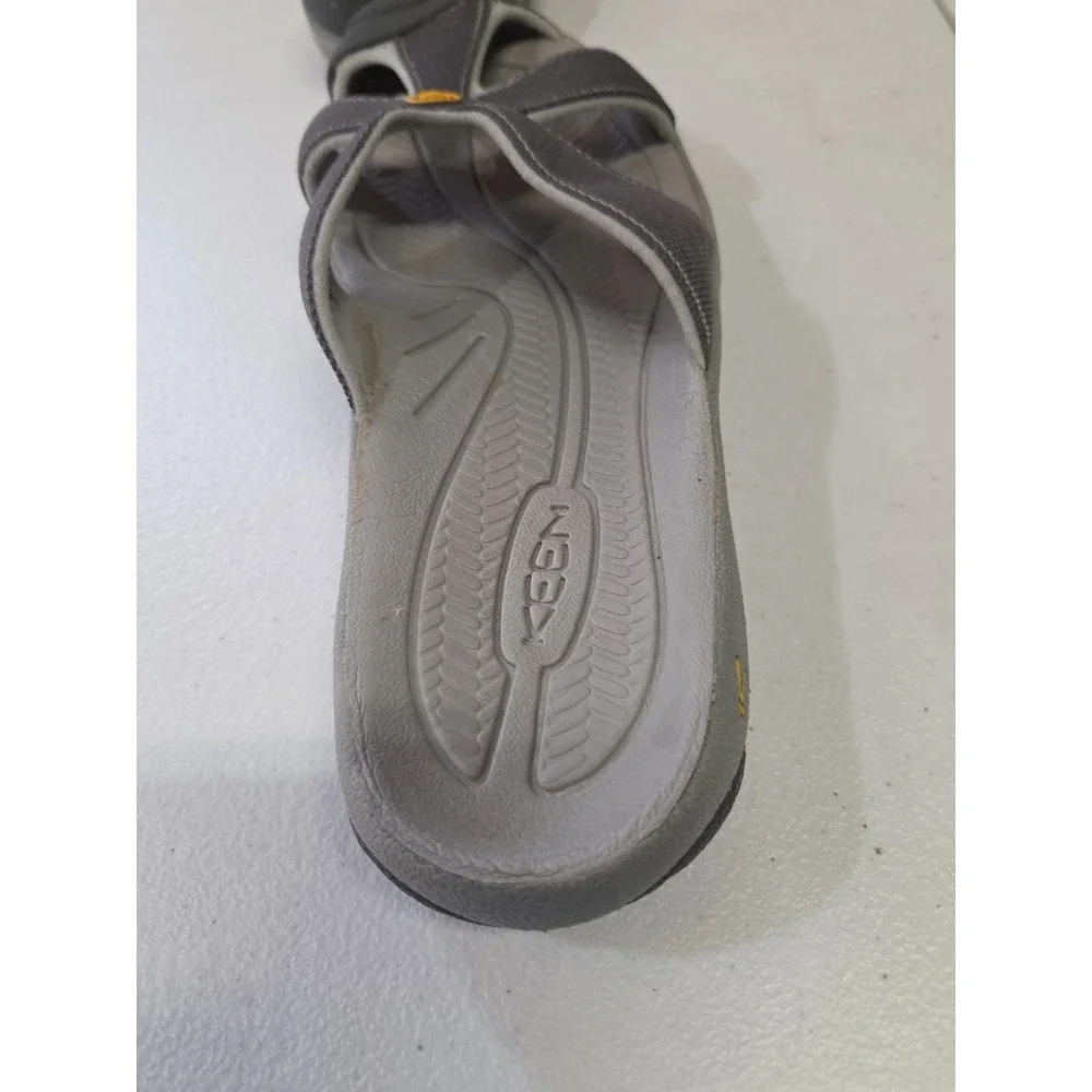 KEEN Men's Size 10 Gray Sport Sandals Slides Water Outdoor Comfort